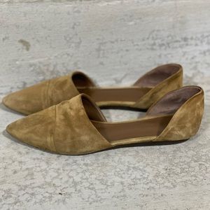 Jenni Kayne D’Orsay Suede Flats